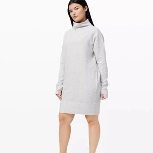 lululemon athletica ⭐️ Call For Cozy Dress ⭐️ Grey / 6